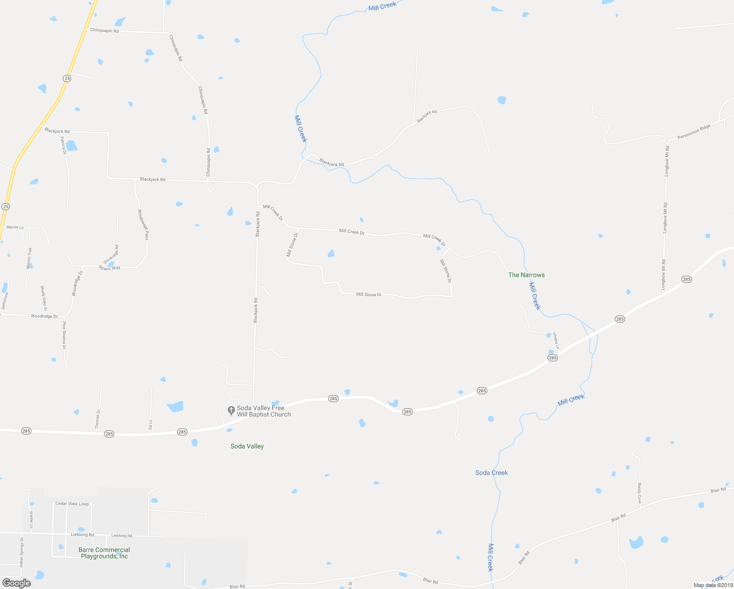 map of restaurants, bars, coffee shops, grocery stores, and more near 50 Mill Stone Drive in Greenbrier