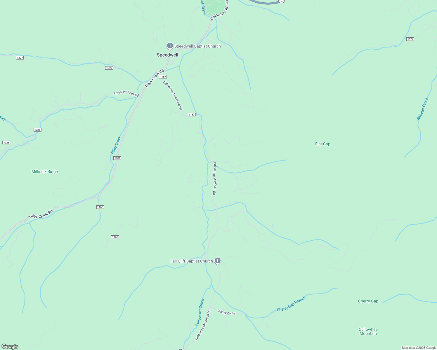 map of restaurants, bars, coffee shops, grocery stores, and more near 2109 Cullowhee Mountain Road in Cullowhee