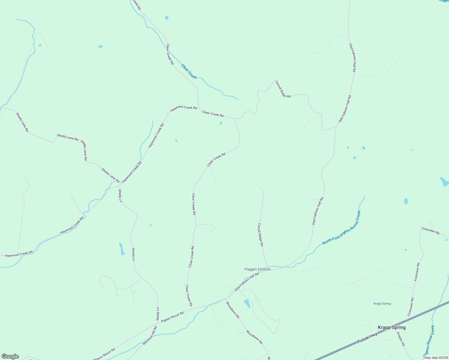 map of restaurants, bars, coffee shops, grocery stores, and more near 700 Sleepy Hollow Road in Pulaski