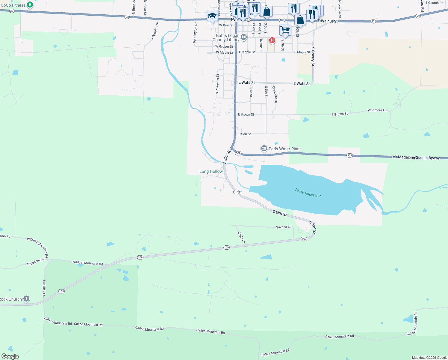 map of restaurants, bars, coffee shops, grocery stores, and more near 127-199 Green Street in Paris