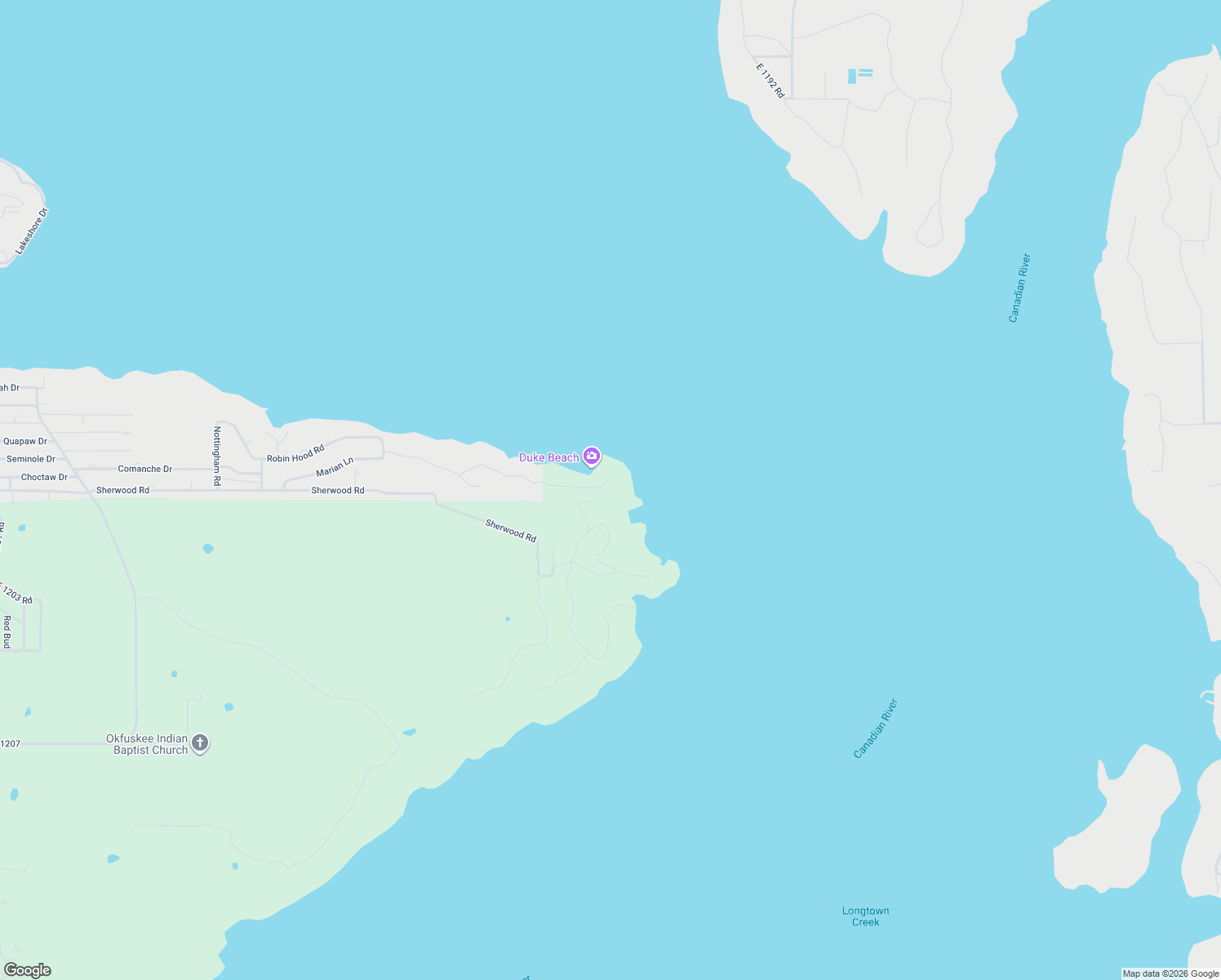 map of restaurants, bars, coffee shops, grocery stores, and more near 1898 Rose Lane in Eufaula