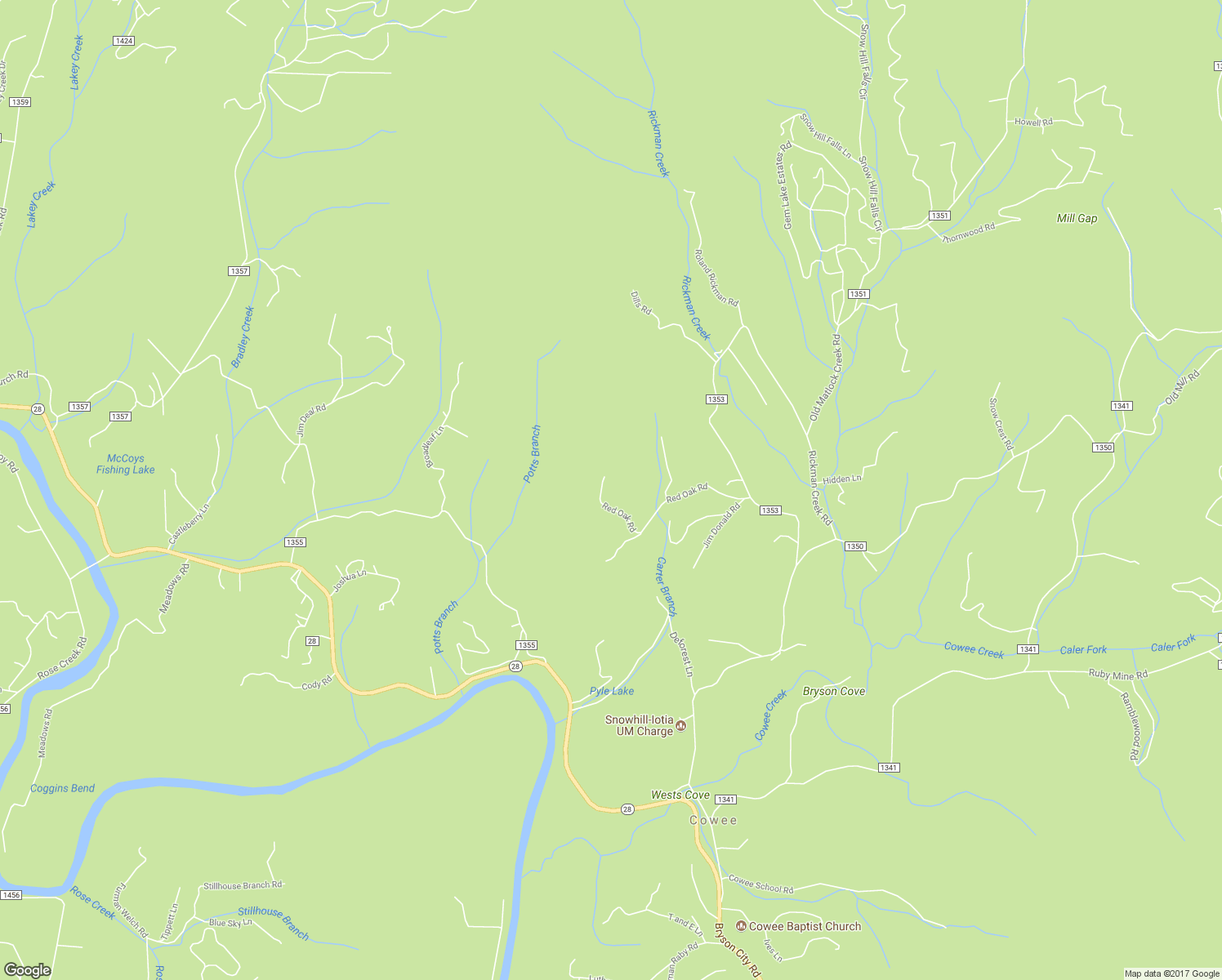 map of restaurants, bars, coffee shops, grocery stores, and more near 599 Red Oak Road in Franklin