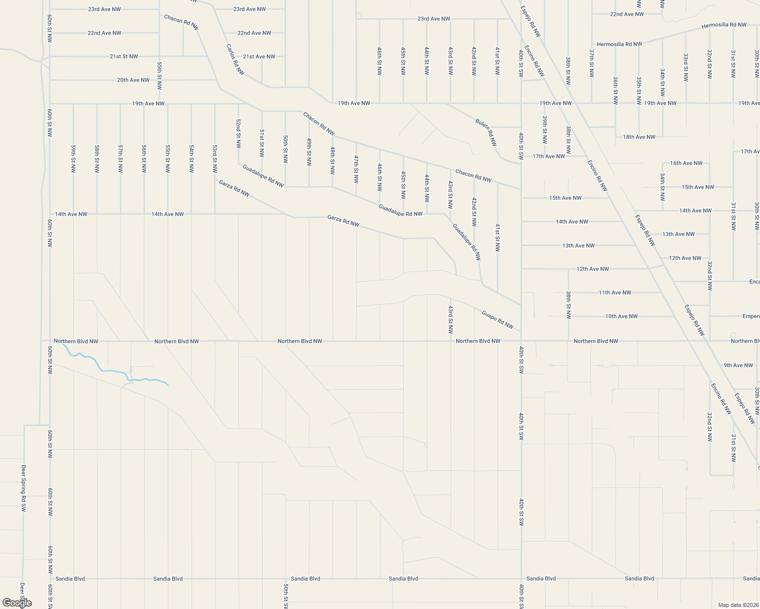 map of restaurants, bars, coffee shops, grocery stores, and more near 46th Street Northwest in Rio Rancho