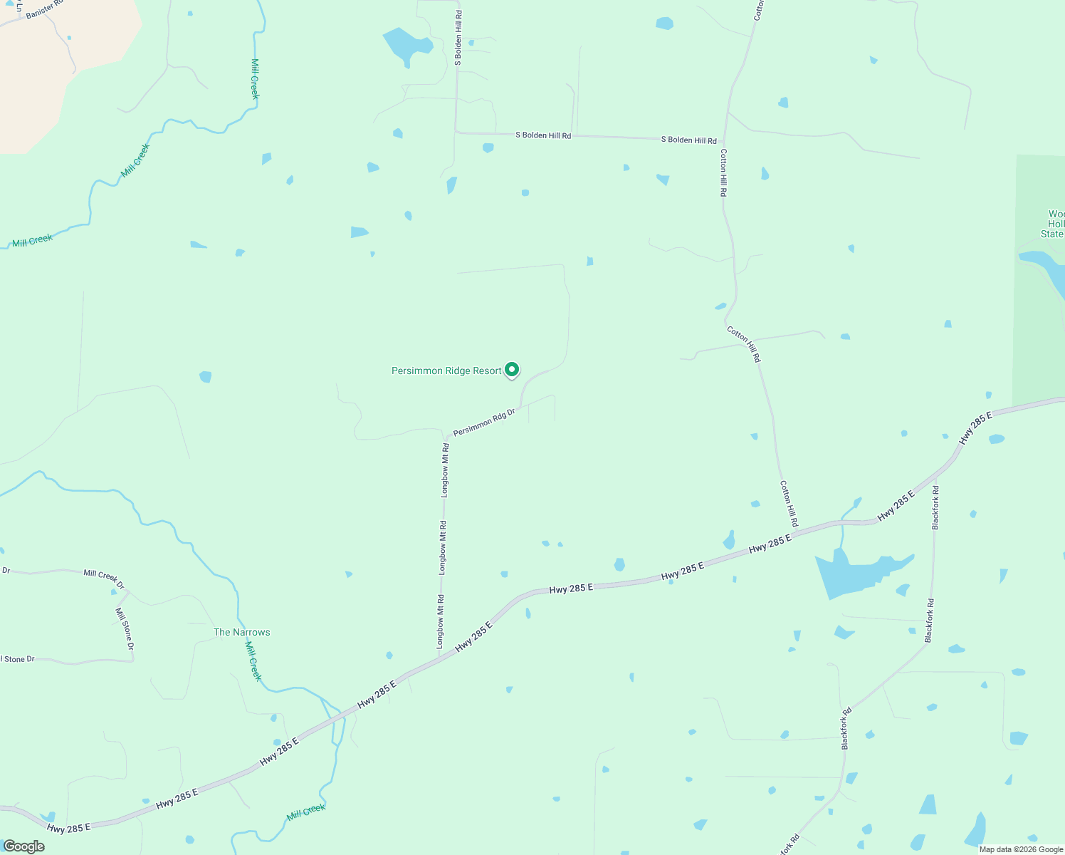 map of restaurants, bars, coffee shops, grocery stores, and more near 11 Persimmon Circle in Greenbrier