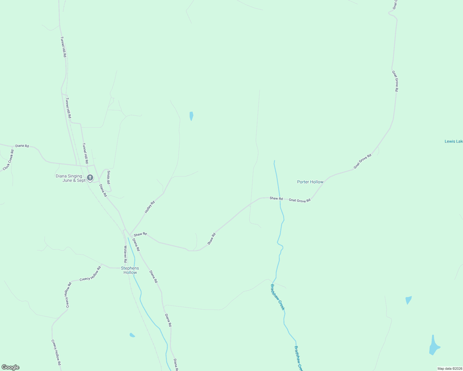 map of restaurants, bars, coffee shops, grocery stores, and more near 353 Major Road in Cornersville