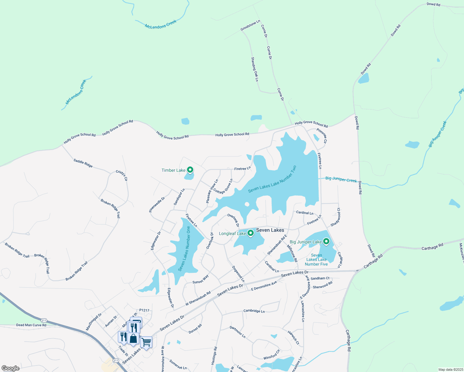 map of restaurants, bars, coffee shops, grocery stores, and more near 105 Cottage Grove Lane in West End