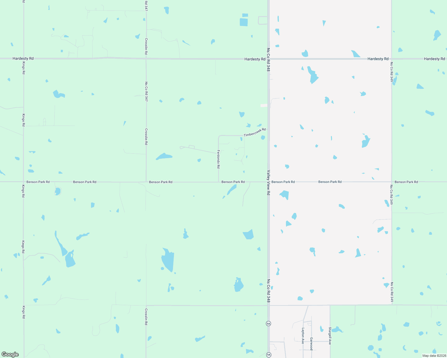 map of restaurants, bars, coffee shops, grocery stores, and more near 47610 Benson Park Road in Earlsboro