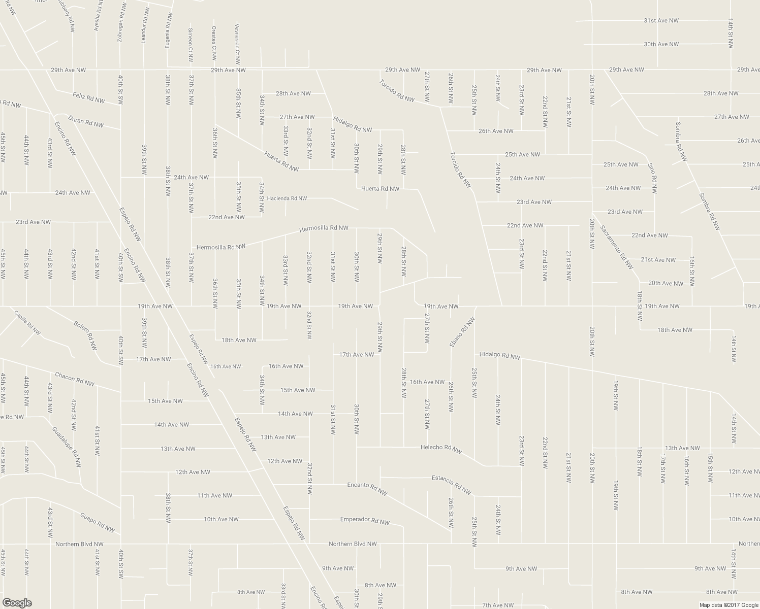 map of restaurants, bars, coffee shops, grocery stores, and more near 29th Street Northwest in Rio Rancho