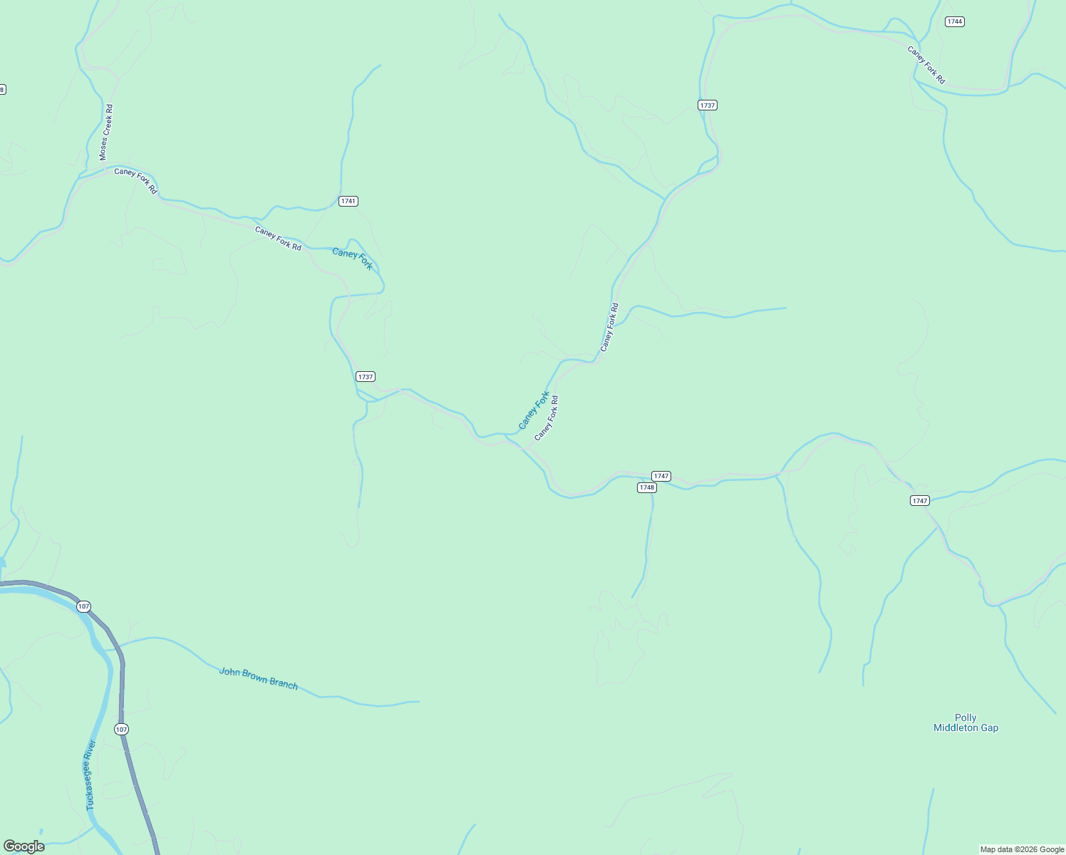 map of restaurants, bars, coffee shops, grocery stores, and more near 2 Caney Fork Road in Cullowhee
