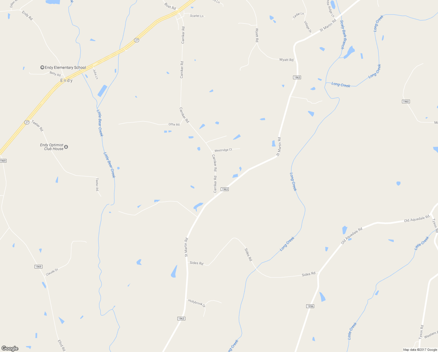 map of restaurants, bars, coffee shops, grocery stores, and more near 21278 Carriker Road in Albemarle
