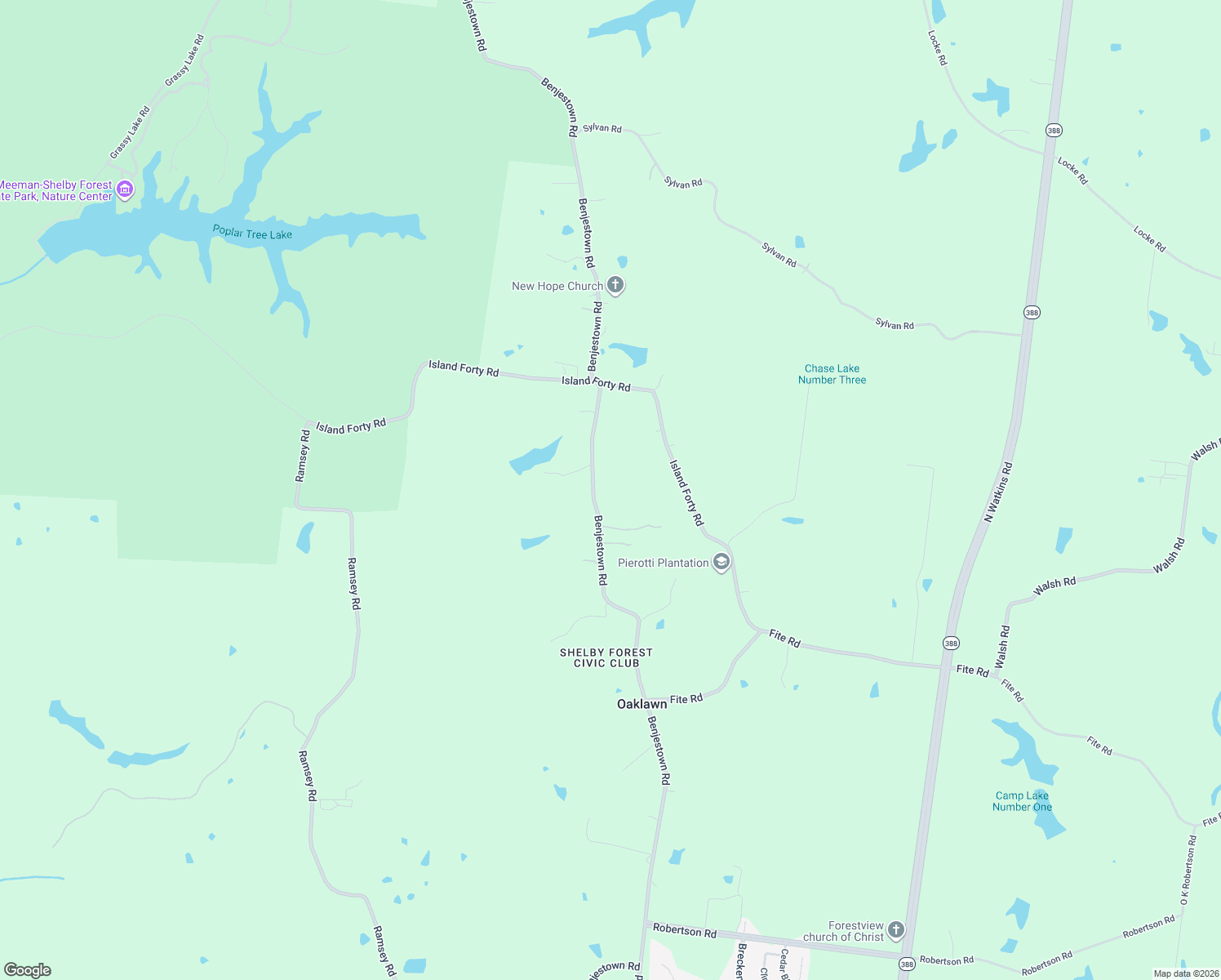 map of restaurants, bars, coffee shops, grocery stores, and more near 6140 Benjestown Road in Memphis