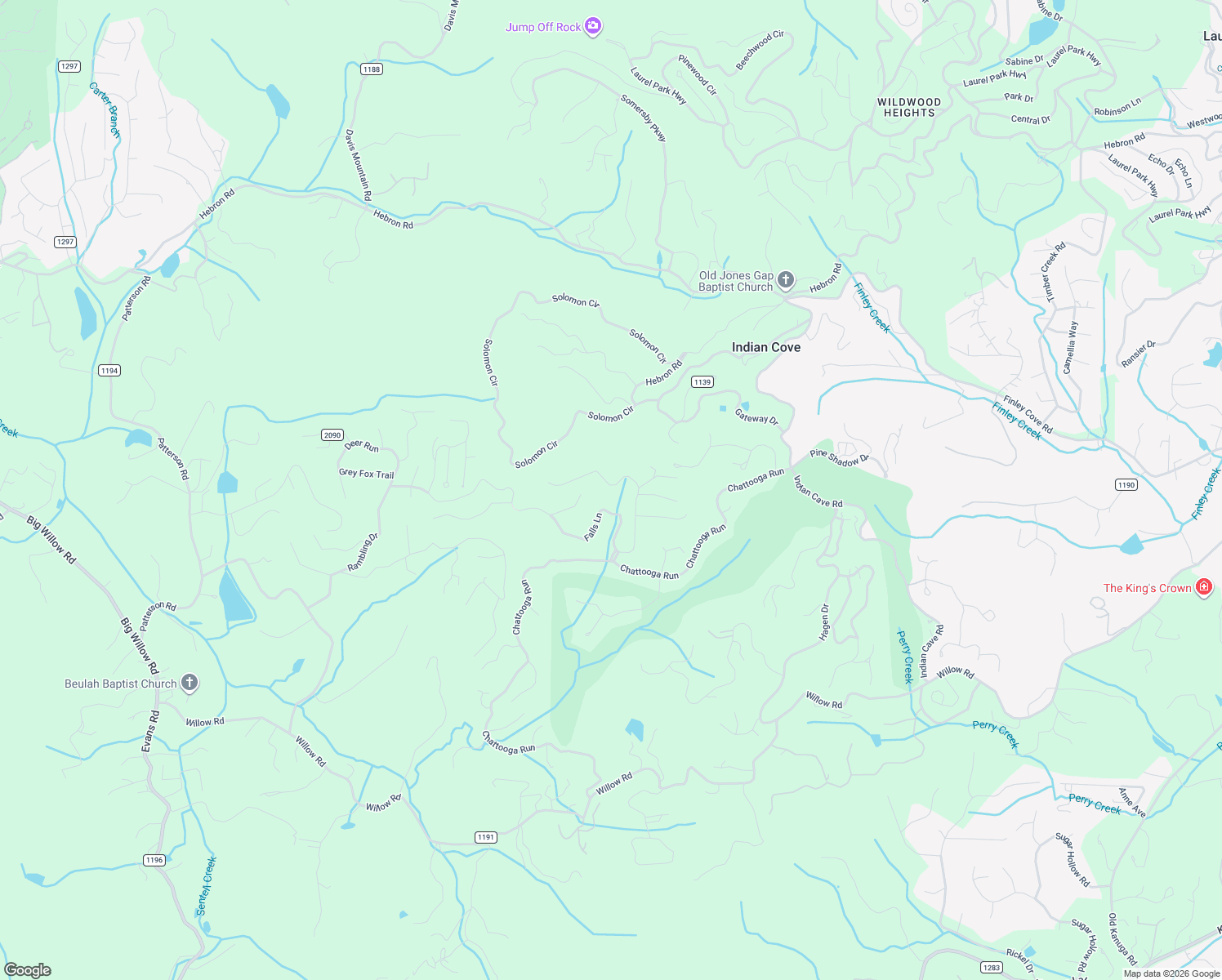 map of restaurants, bars, coffee shops, grocery stores, and more near 125 Roaring Fork Lane in Hendersonville