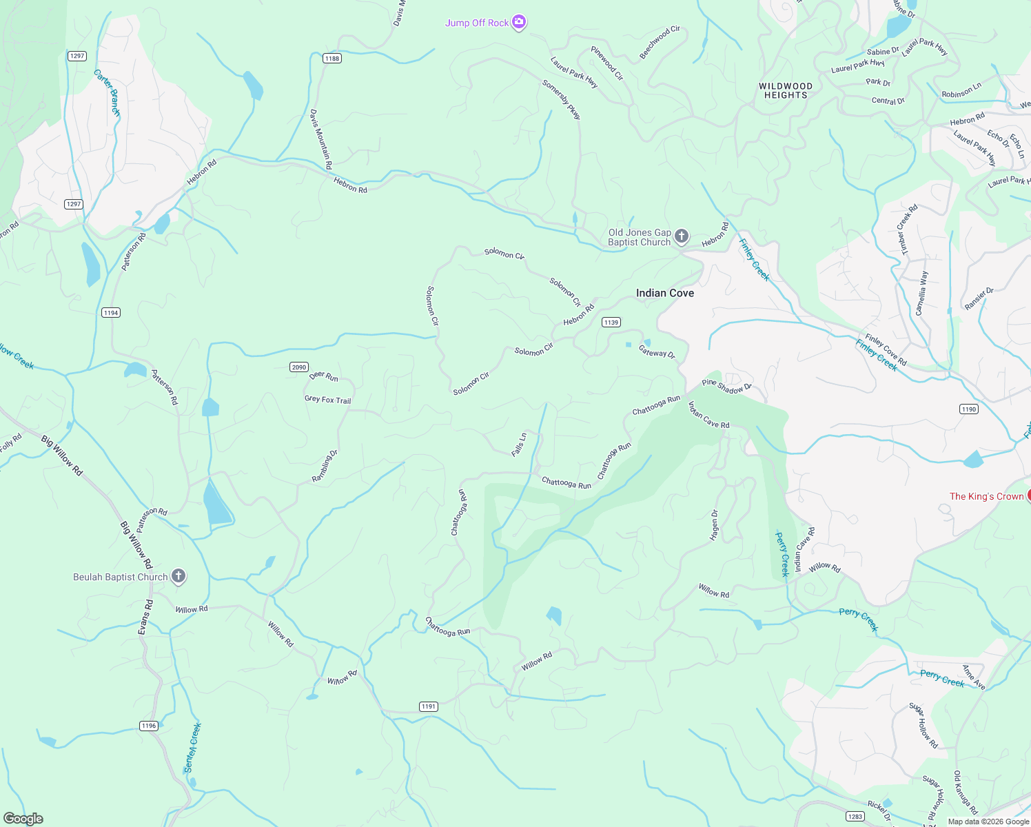 map of restaurants, bars, coffee shops, grocery stores, and more near 125 Roaring Fork Lane in Hendersonville