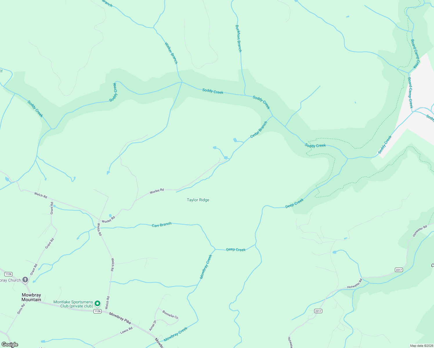 map of restaurants, bars, coffee shops, grocery stores, and more near 11126 Worley Rd in Soddy-Daisy