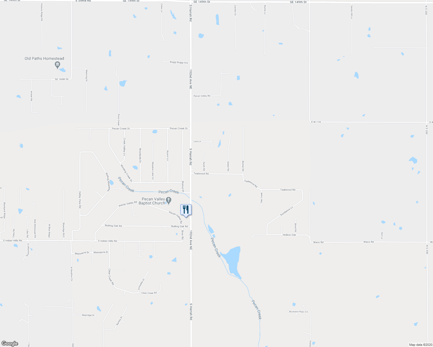 map of restaurants, bars, coffee shops, grocery stores, and more near 205 Tealwood Road in Cleveland County