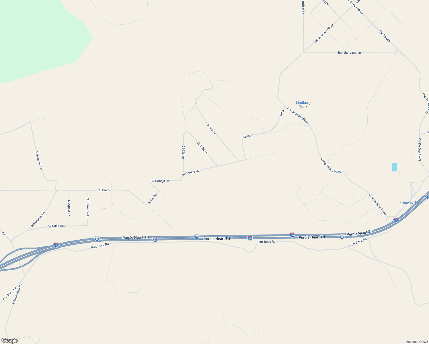 map of restaurants, bars, coffee shops, grocery stores, and more near 32711 W Conejo Rd in Seligman