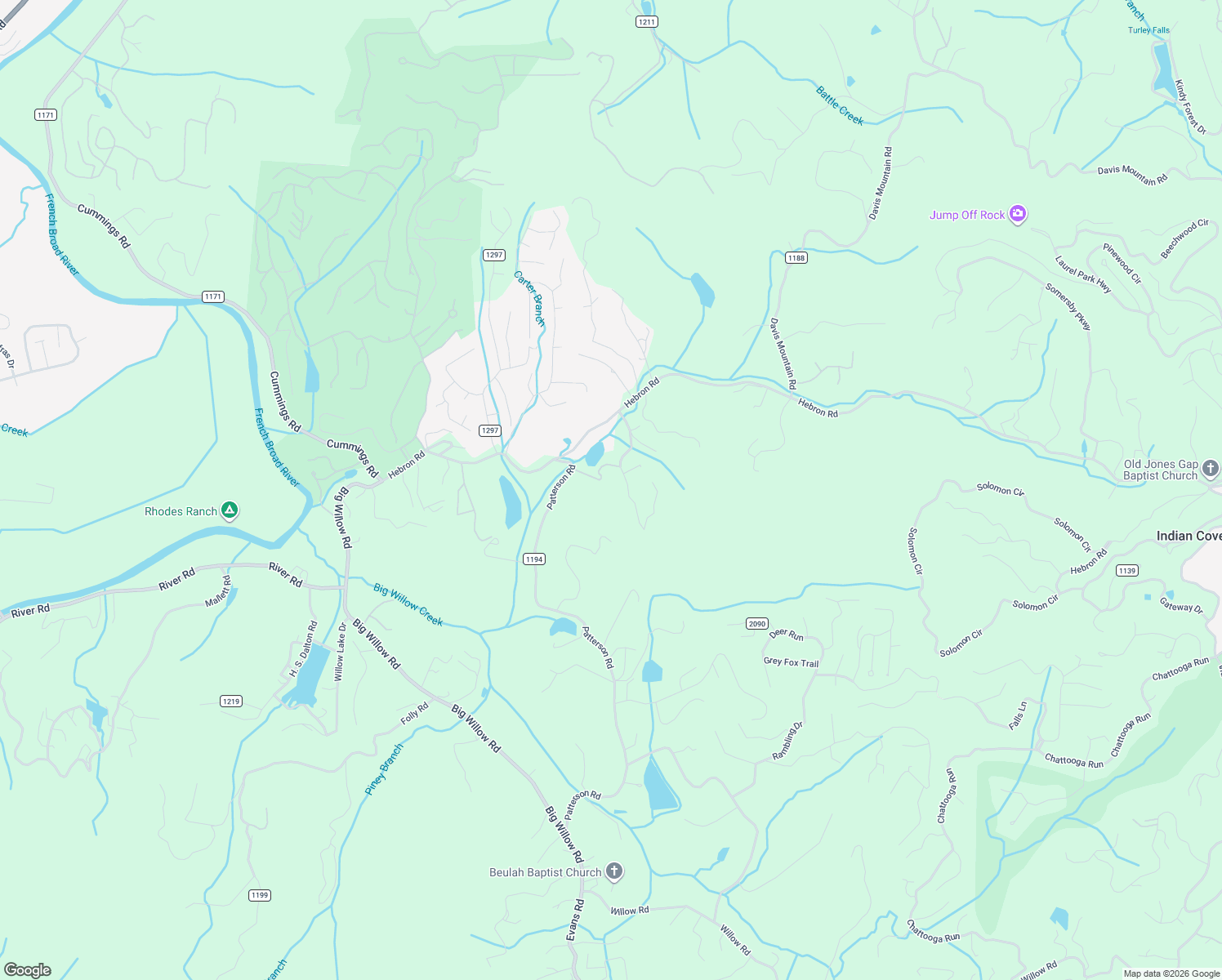 map of restaurants, bars, coffee shops, grocery stores, and more near 5538 Spring Road in Hendersonville