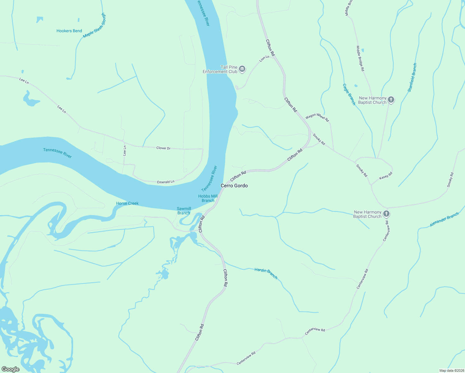 map of restaurants, bars, coffee shops, grocery stores, and more near 19200 Highway 128 in Savannah