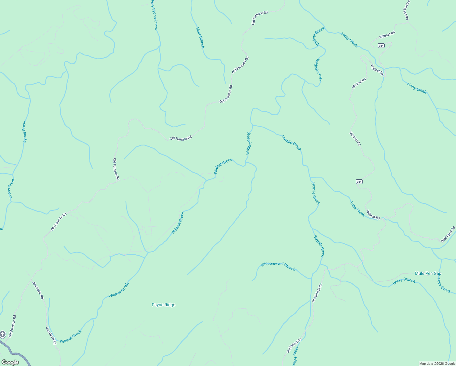 map of restaurants, bars, coffee shops, grocery stores, and more near 1612 Old Furnace Road in Tellico Plains
