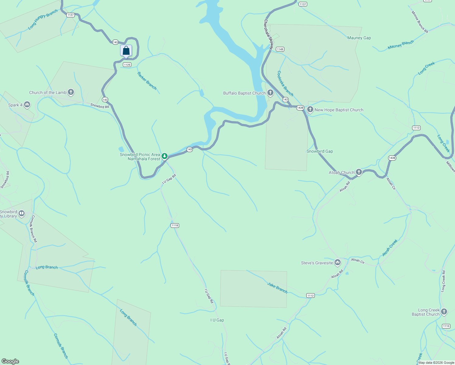 map of restaurants, bars, coffee shops, grocery stores, and more near 3549 Snowbird Road in Robbinsville