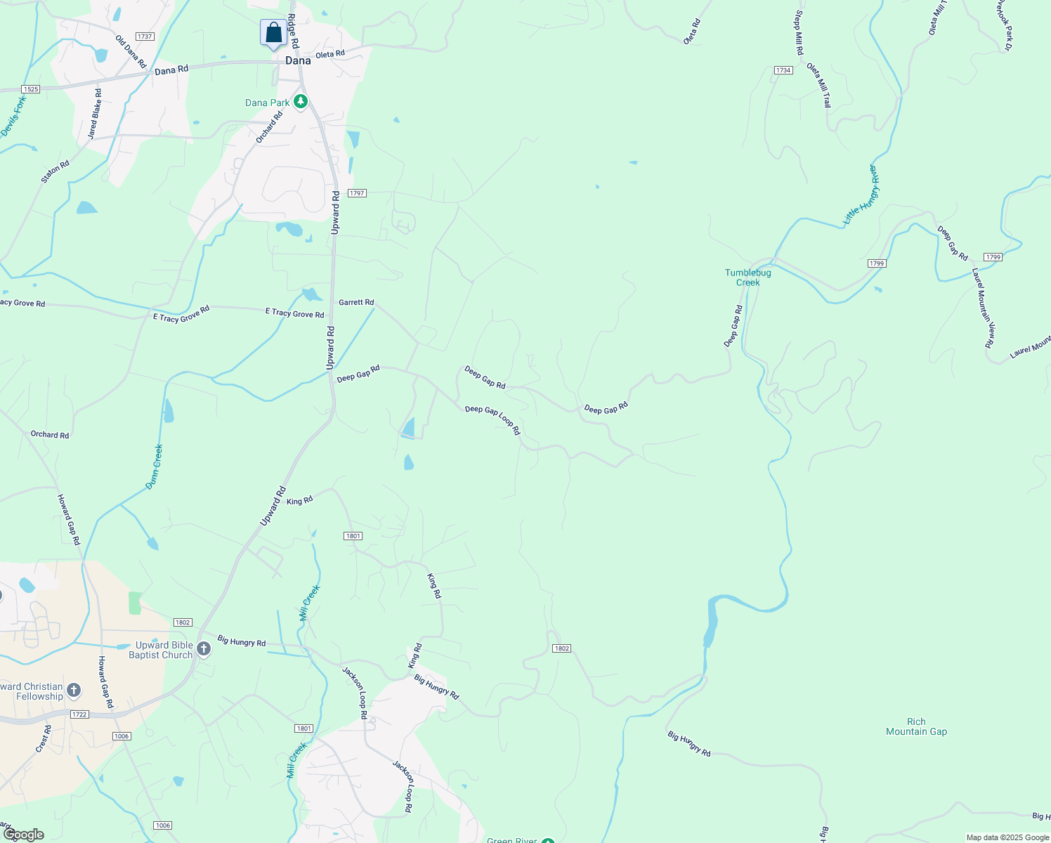 map of restaurants, bars, coffee shops, grocery stores, and more near 80 Lively Crossing in Flat Rock