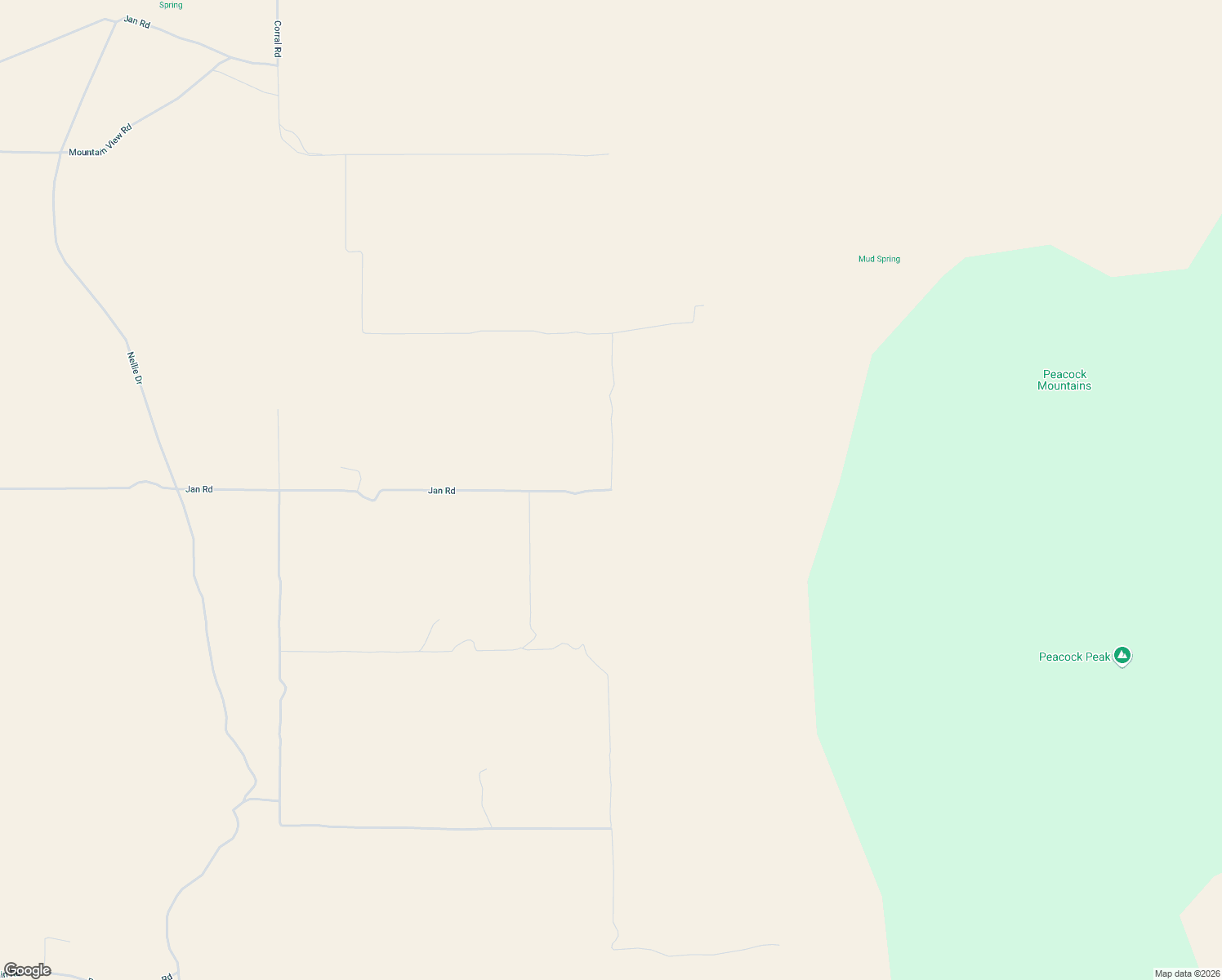 map of restaurants, bars, coffee shops, grocery stores, and more near 8844 Jan Road in Kingman