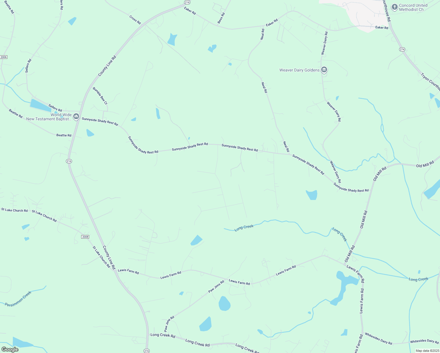 map of restaurants, bars, coffee shops, grocery stores, and more near 5039 Southbrook Drive in Kings Mountain