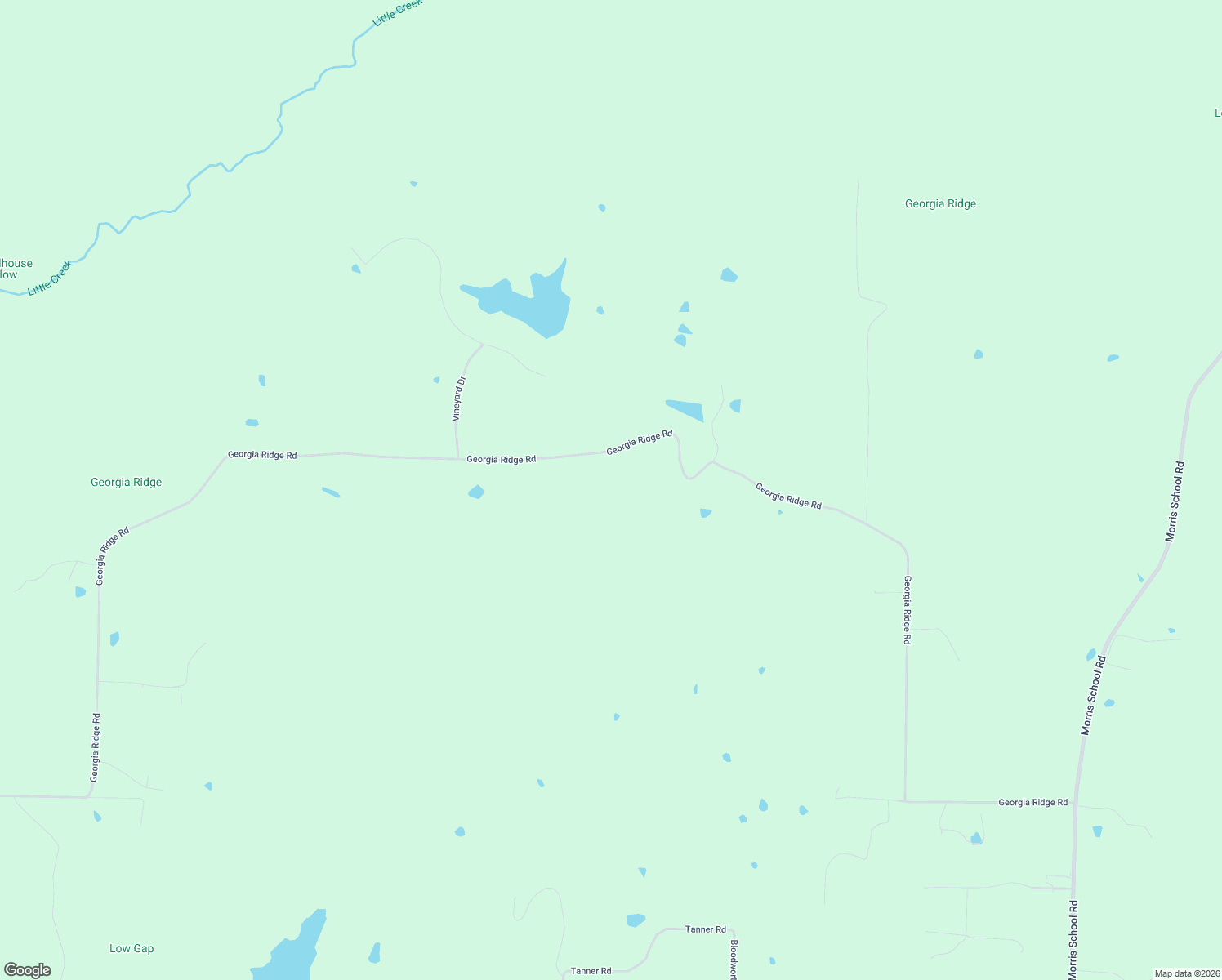 map of restaurants, bars, coffee shops, grocery stores, and more near 910 Georgia Ridge Road in Searcy