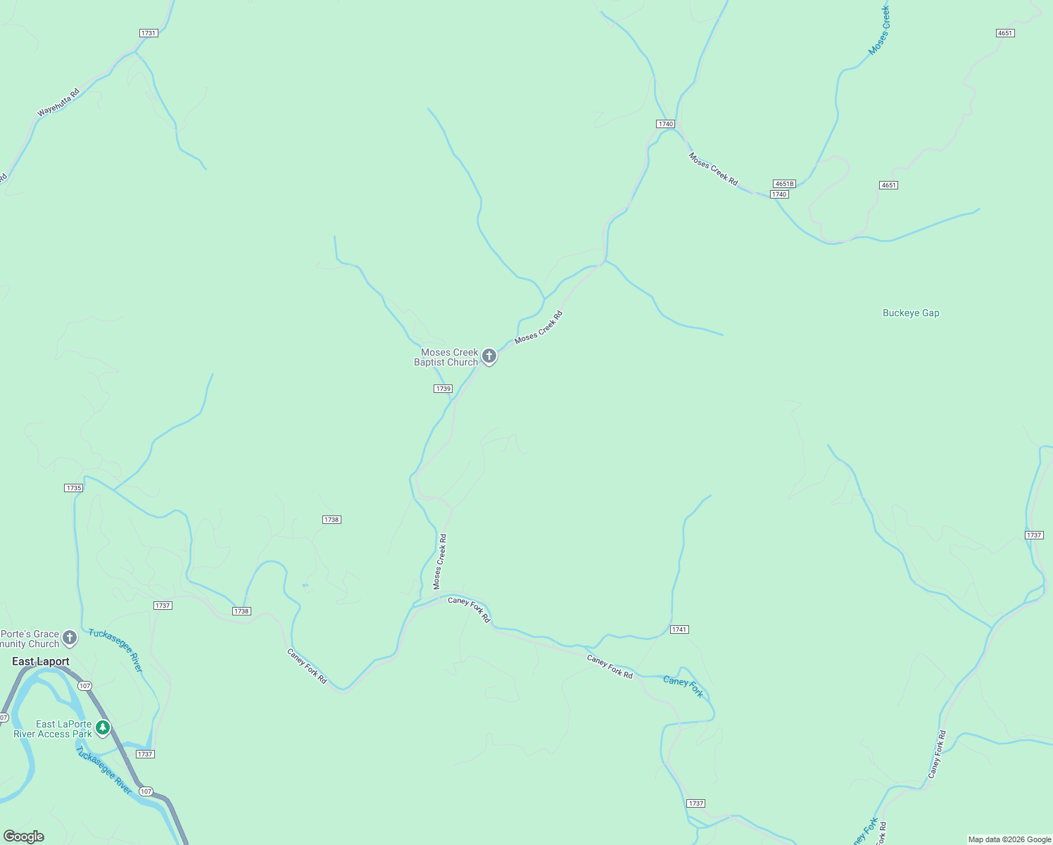 map of restaurants, bars, coffee shops, grocery stores, and more near 272 Ironwood Lane in Cullowhee