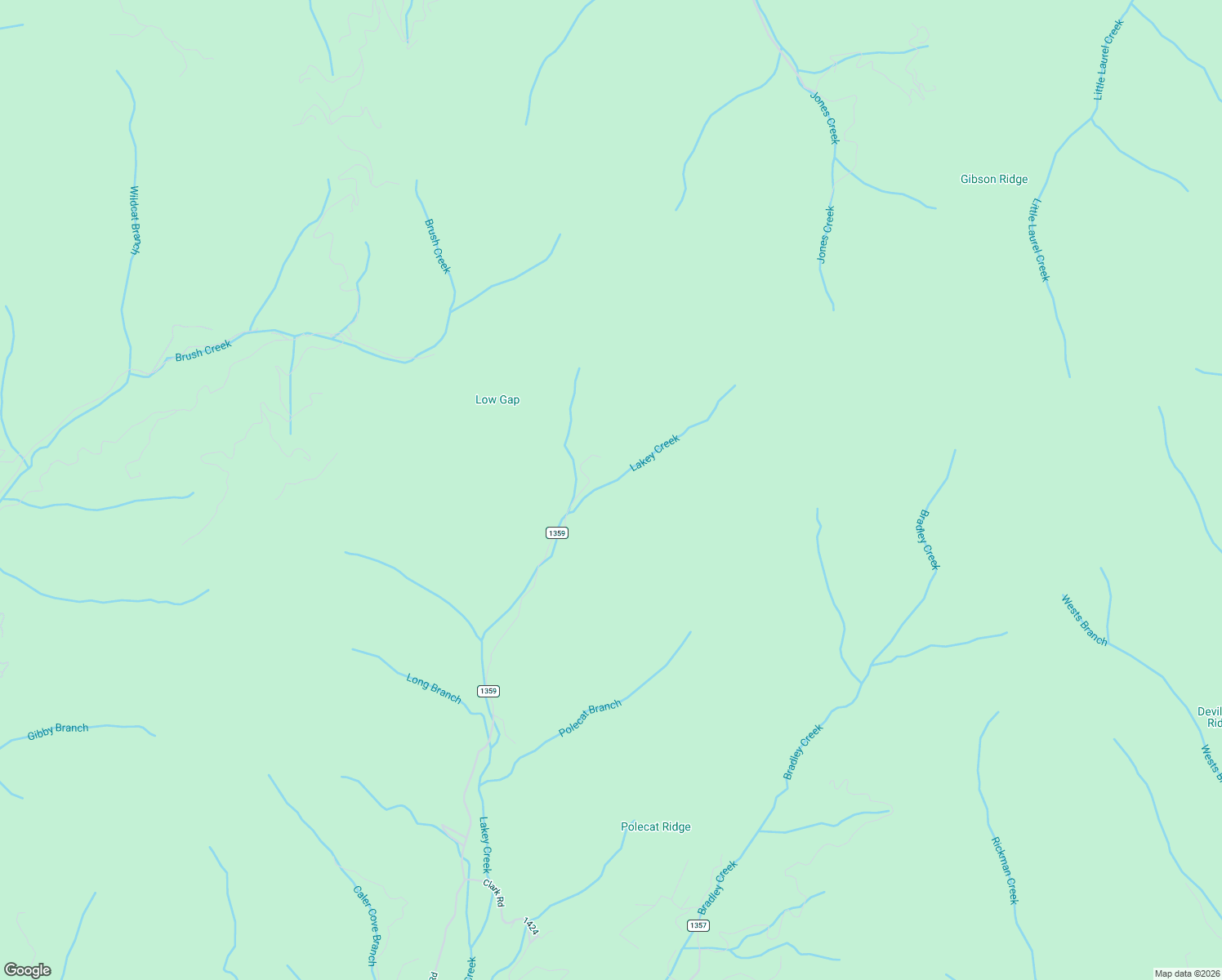 map of restaurants, bars, coffee shops, grocery stores, and more near 2535 Lakey Creek Road in Franklin