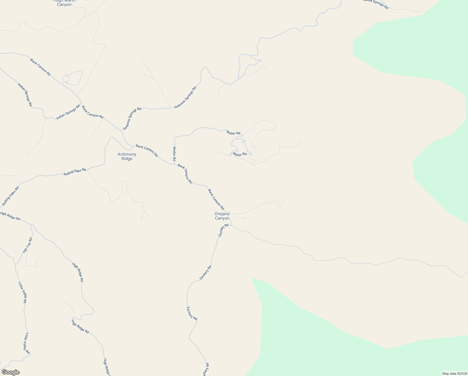 map of restaurants, bars, coffee shops, grocery stores, and more near 11701 Back Canyon Road in Kern County