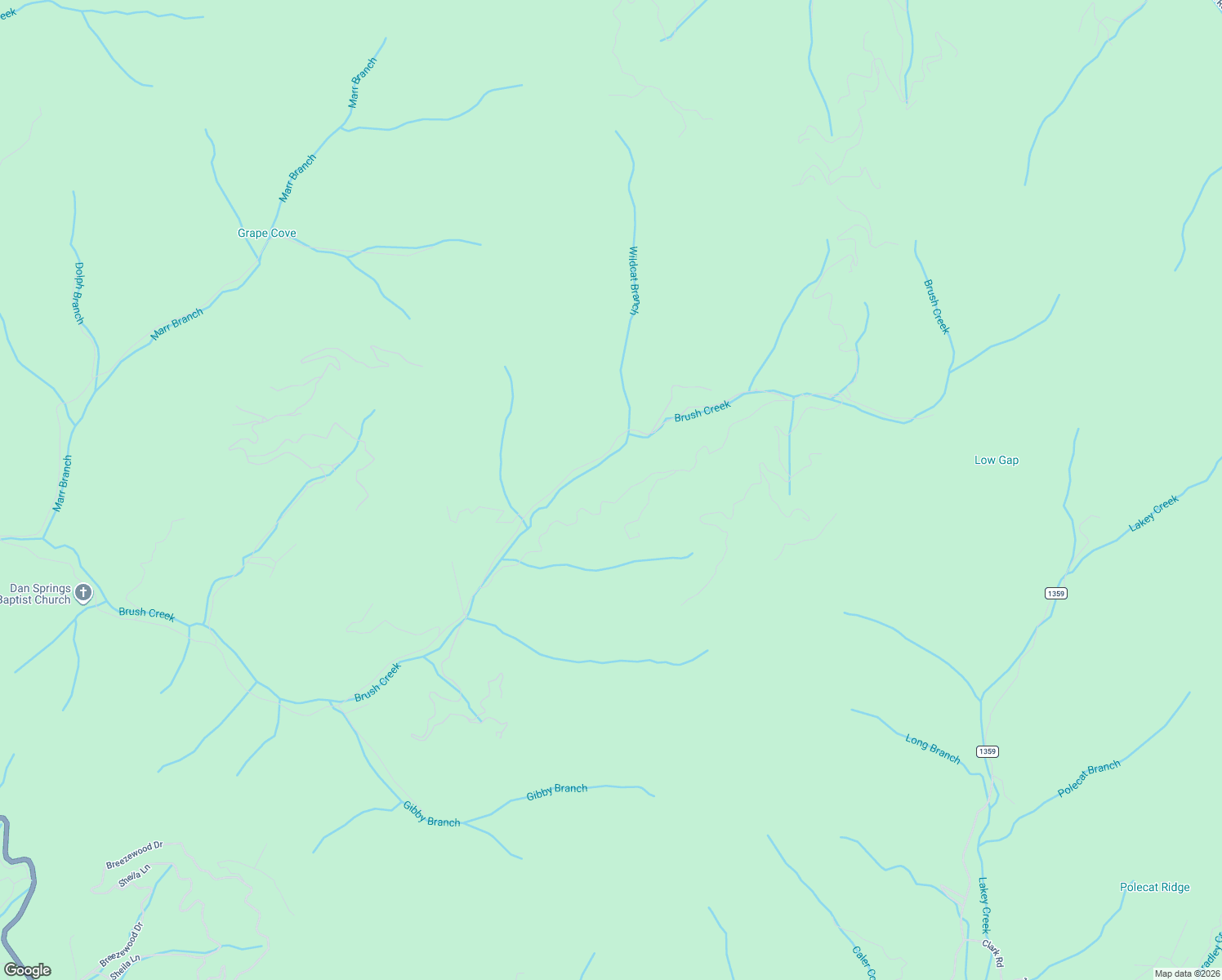 map of restaurants, bars, coffee shops, grocery stores, and more near 617 Brush Creek Road in Bryson City