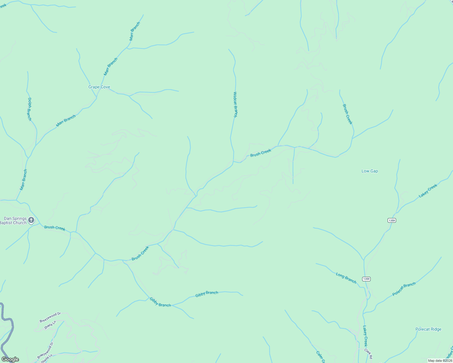 map of restaurants, bars, coffee shops, grocery stores, and more near 617 Brush Creek Road in Bryson City