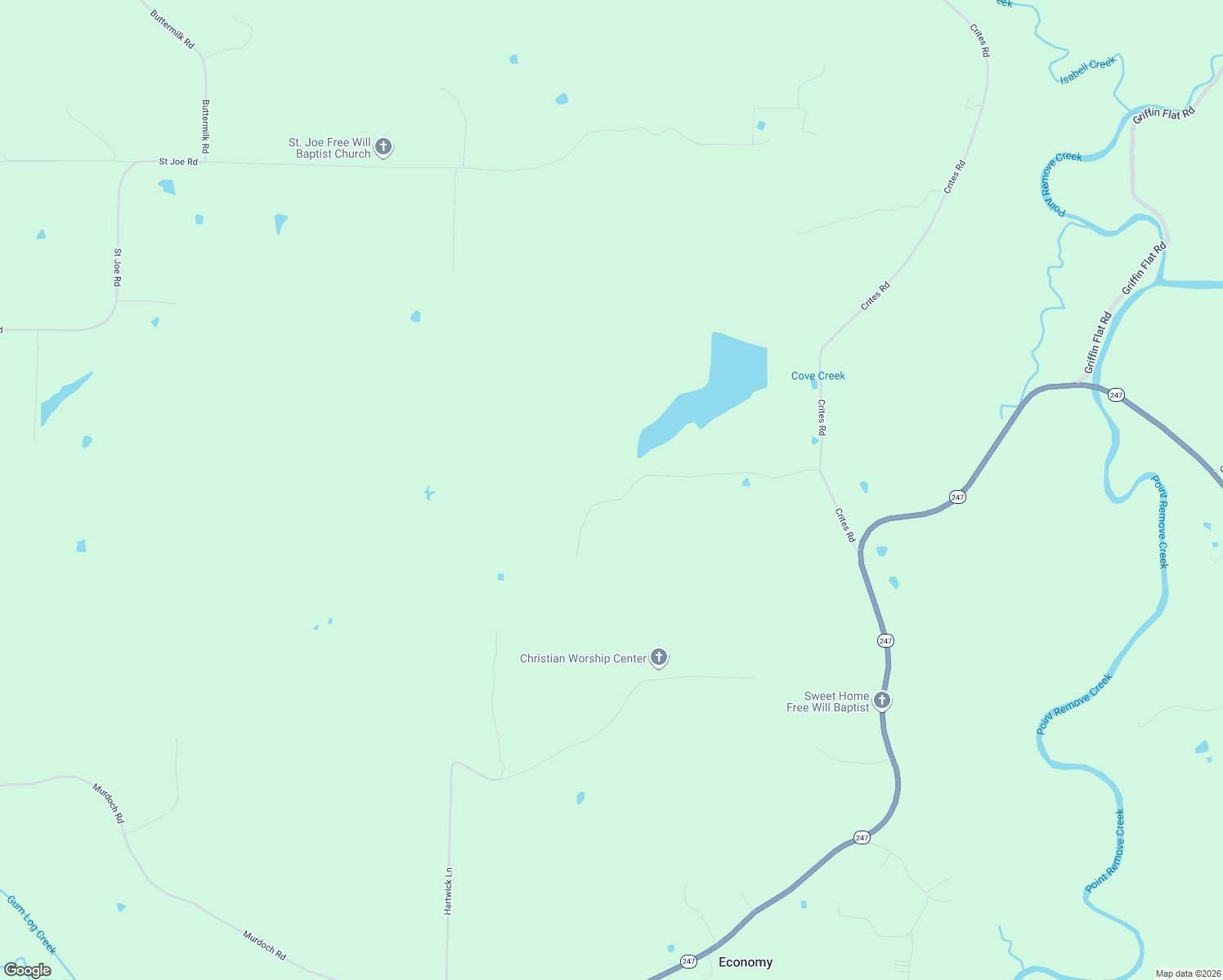 map of restaurants, bars, coffee shops, grocery stores, and more near 655 Burnett Cove Road in Atkins