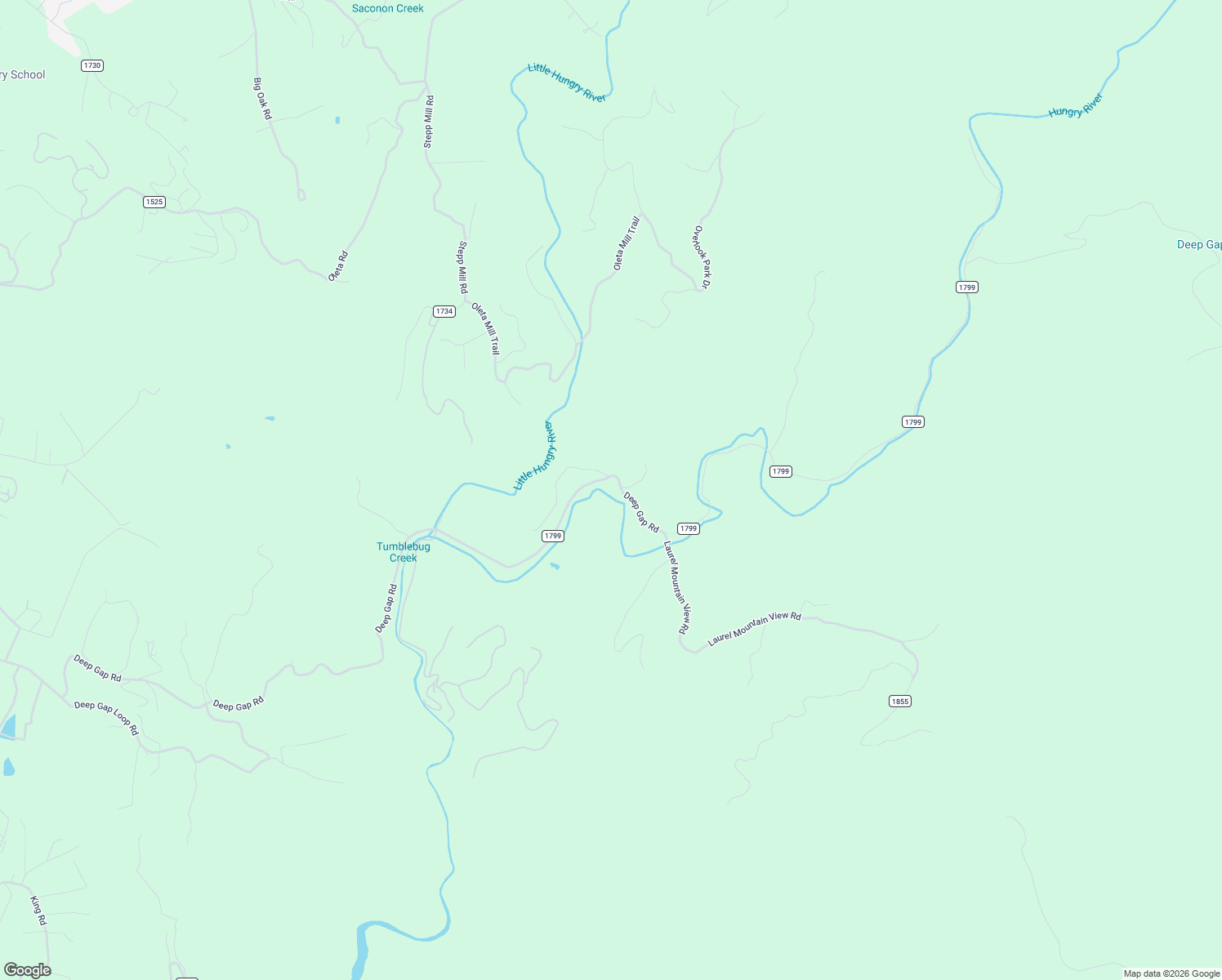 map of restaurants, bars, coffee shops, grocery stores, and more near 3080 Deep Gap Road in Flat Rock