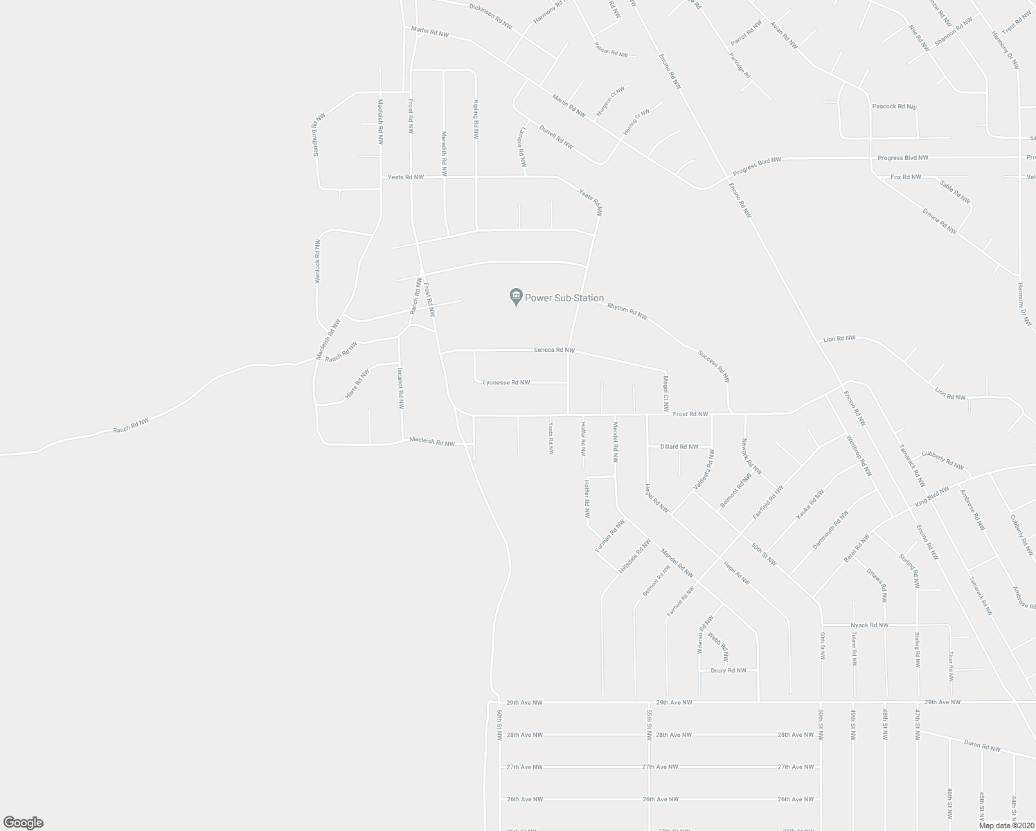 map of restaurants, bars, coffee shops, grocery stores, and more near Espenosa Road Northwest in Rio Rancho