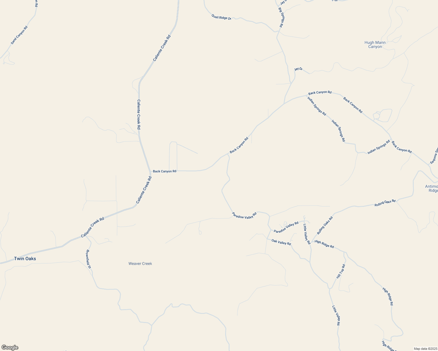 map of restaurants, bars, coffee shops, grocery stores, and more near 14050 Paradise Valley Road in Kern County