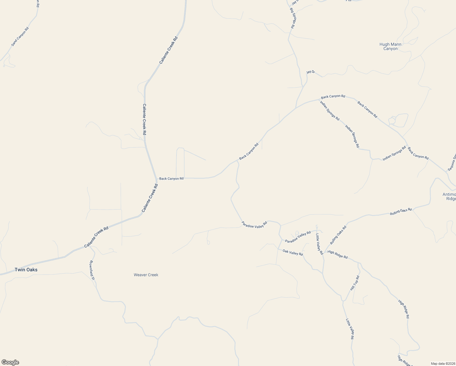 map of restaurants, bars, coffee shops, grocery stores, and more near 14050 Paradise Valley Road in Kern County