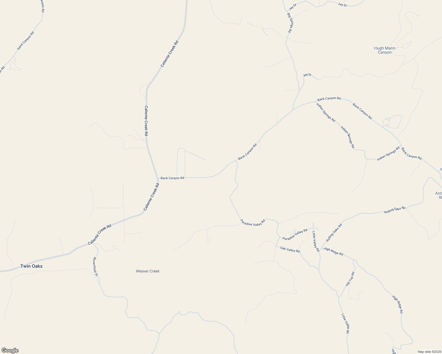 map of restaurants, bars, coffee shops, grocery stores, and more near 14050 Paradise Valley Road in Kern County