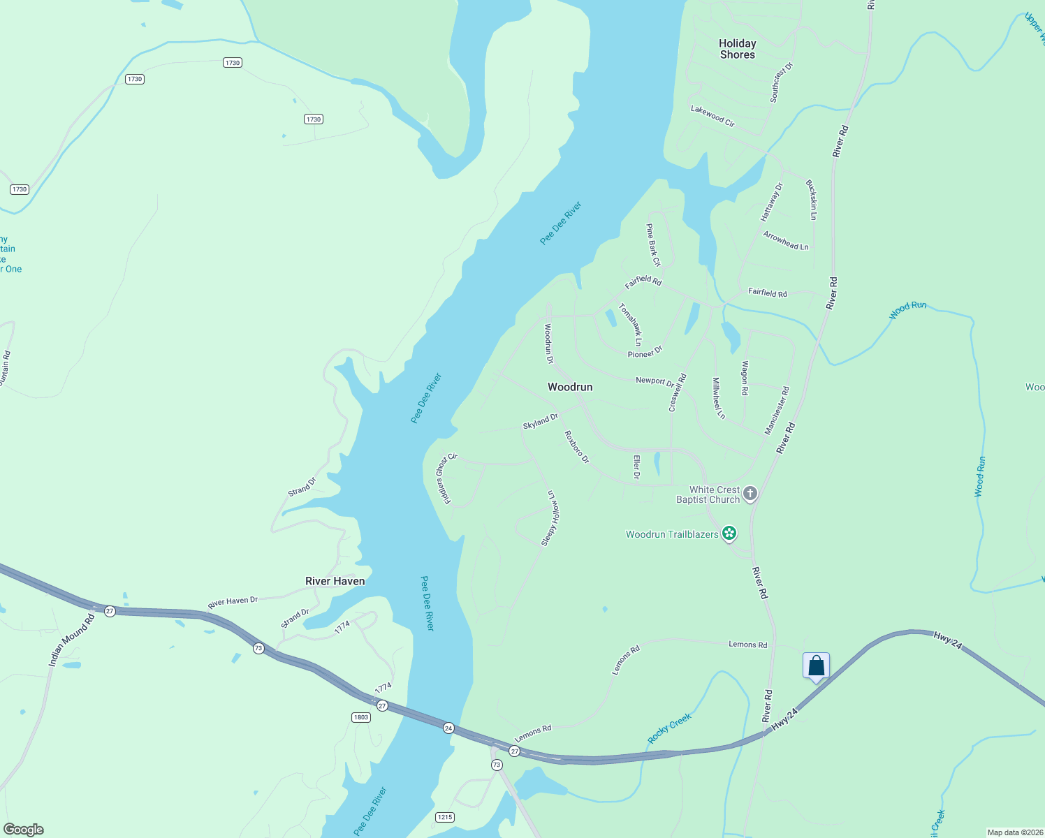 map of restaurants, bars, coffee shops, grocery stores, and more near 308 Skyland Court in Troy