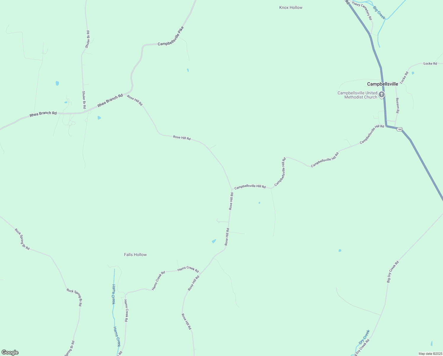 map of restaurants, bars, coffee shops, grocery stores, and more near 2220 Rose Hill Road in Pulaski