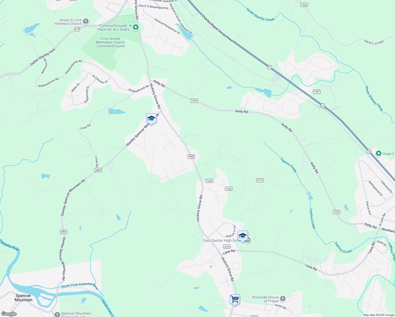 map of restaurants, bars, coffee shops, grocery stores, and more near 105 Smith Clemmer Road in Mount Holly