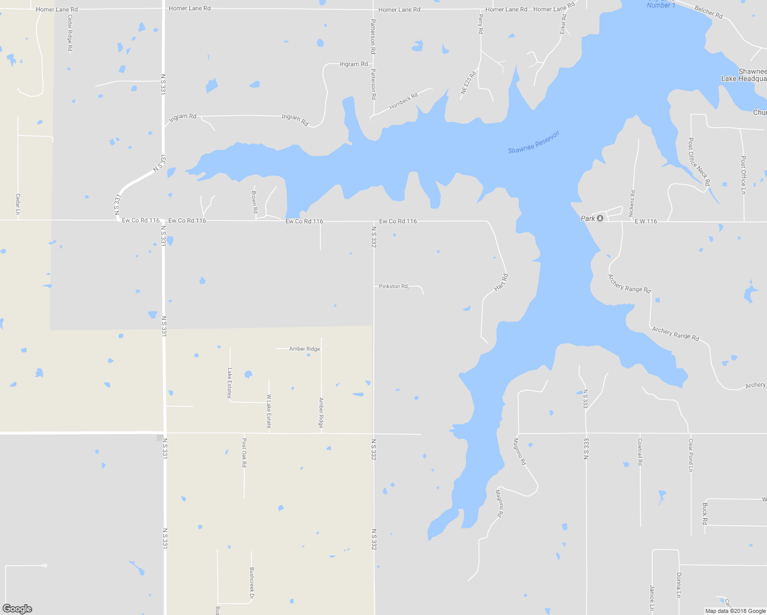 map of restaurants, bars, coffee shops, grocery stores, and more near 16209 Patterson Road in Shawnee