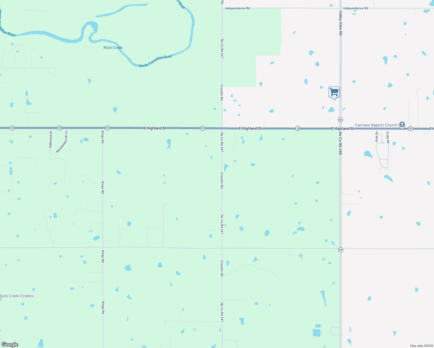 map of restaurants, bars, coffee shops, grocery stores, and more near 16306 Crosslin Rd in Shawnee