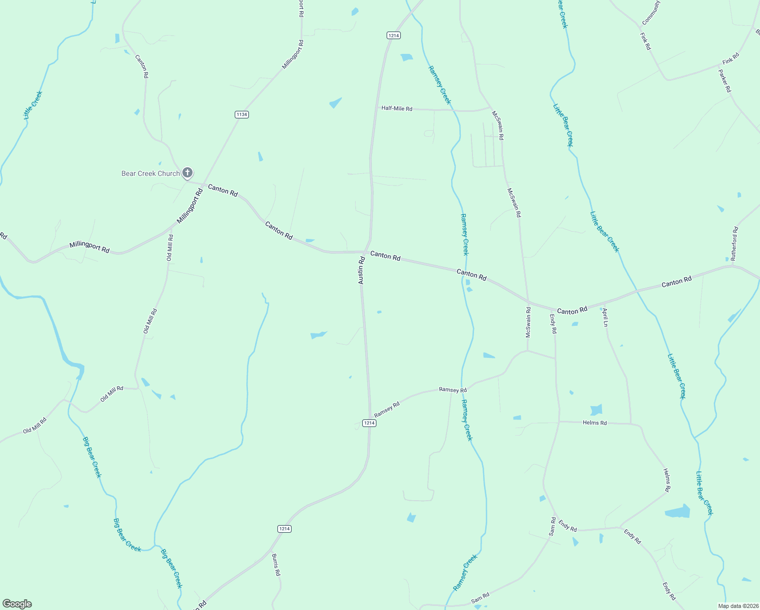 map of restaurants, bars, coffee shops, grocery stores, and more near 24396 Austin Road in Albemarle