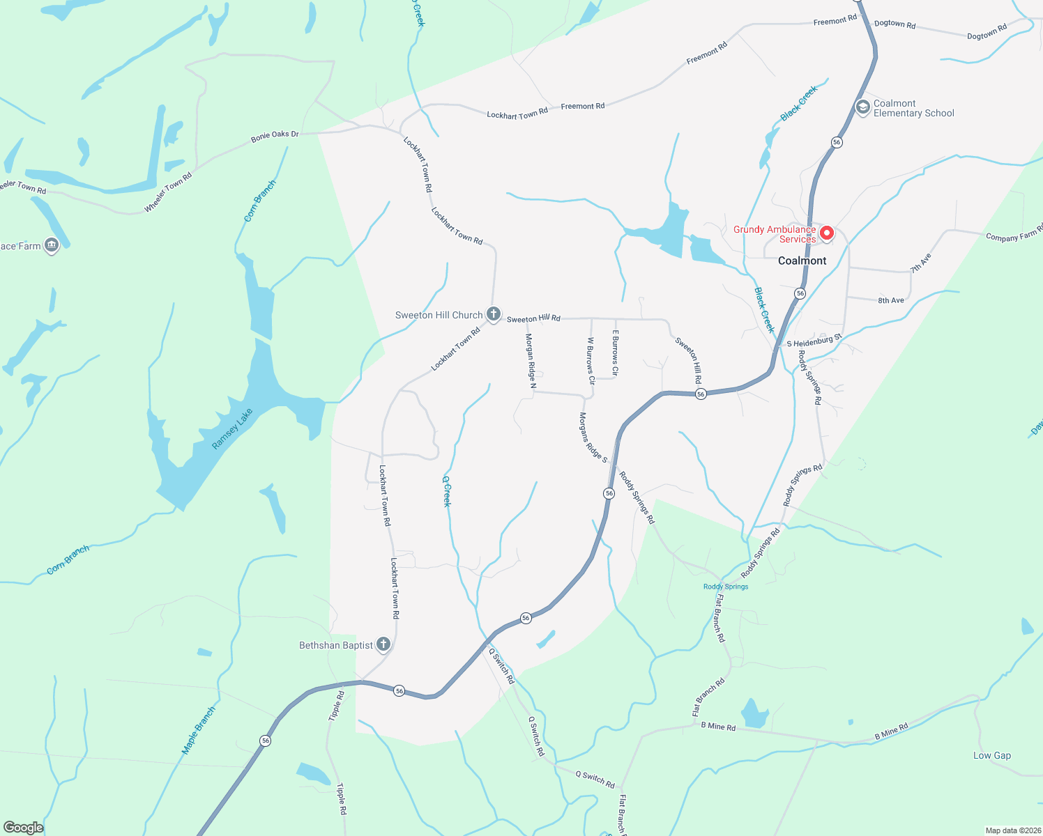 map of restaurants, bars, coffee shops, grocery stores, and more near 455 Morgan Ridge North in Coalmont