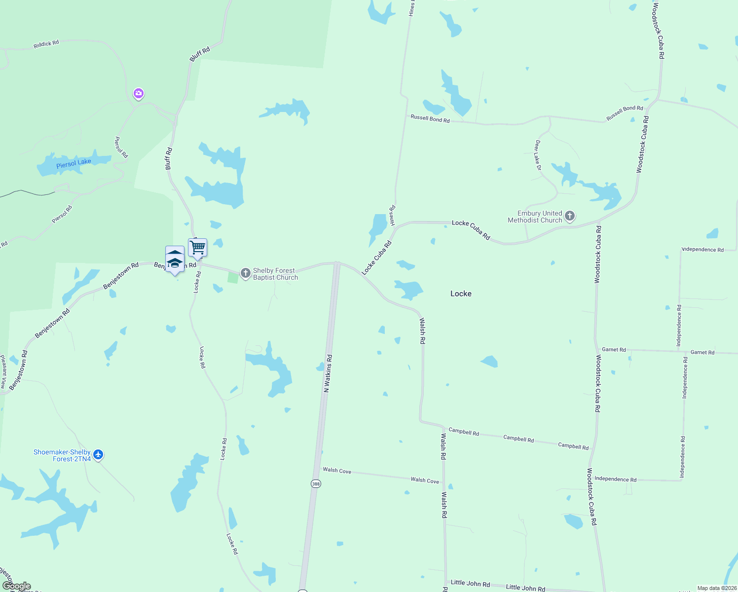 map of restaurants, bars, coffee shops, grocery stores, and more near 7503 Walsh Rd in Millington