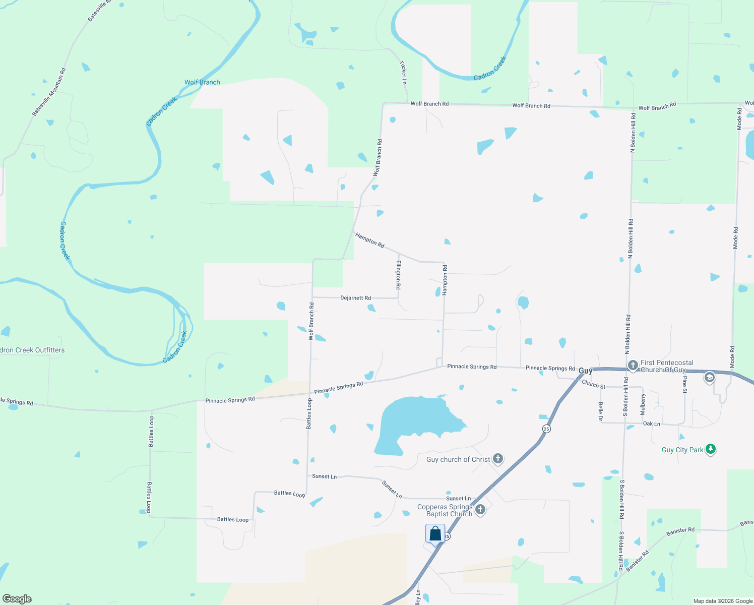map of restaurants, bars, coffee shops, grocery stores, and more near 11 Dejarnett Road in Greenbrier