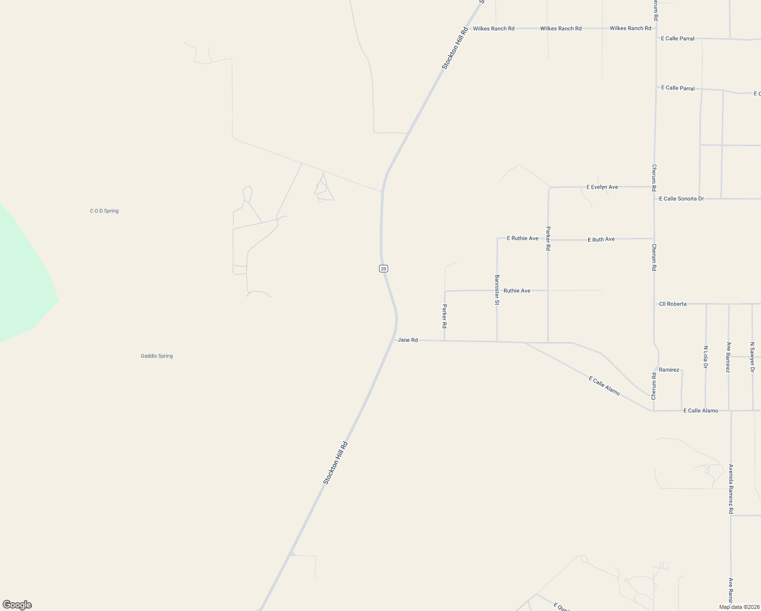 map of restaurants, bars, coffee shops, grocery stores, and more near Stockton Hill Road in Kingman