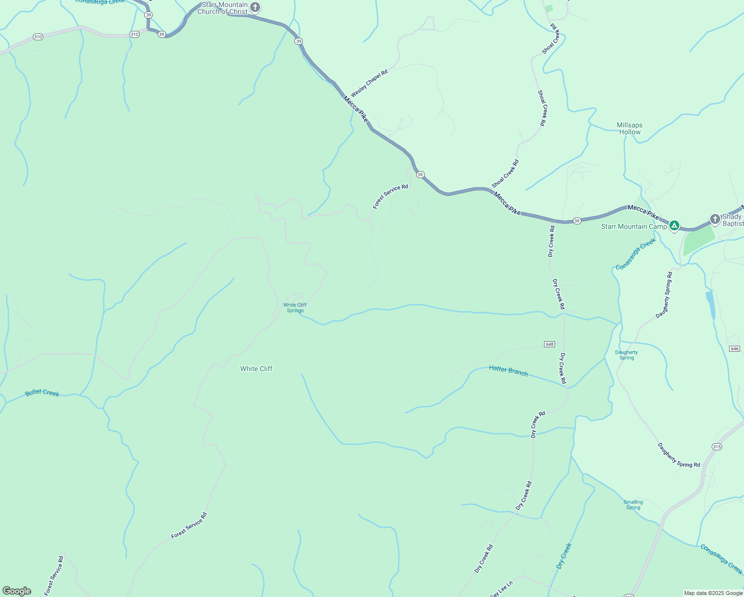 map of restaurants, bars, coffee shops, grocery stores, and more near 285 Star Mountain Road in Englewood
